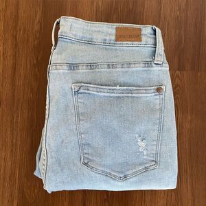 Judy‎ Blue Jeans Skinny fit Light Blue distressed Women's Jeans Size 11/30